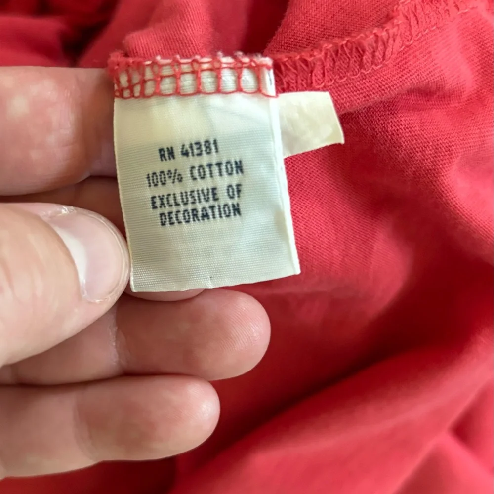 Polo Ralph Lauren Shirt Mens XL Casual Lightweight Outdoor Pony Red Adult